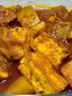 নিরামিষ পনির ডালনা (niramish paneer dalna recipe in Bengali) রেসিপির প্রধান ছবি