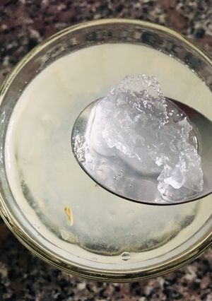 Hình của món Nước chanh mủ trôm.