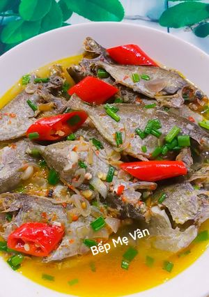 Hình của món Cá kình kho lạt(kho mẵn).