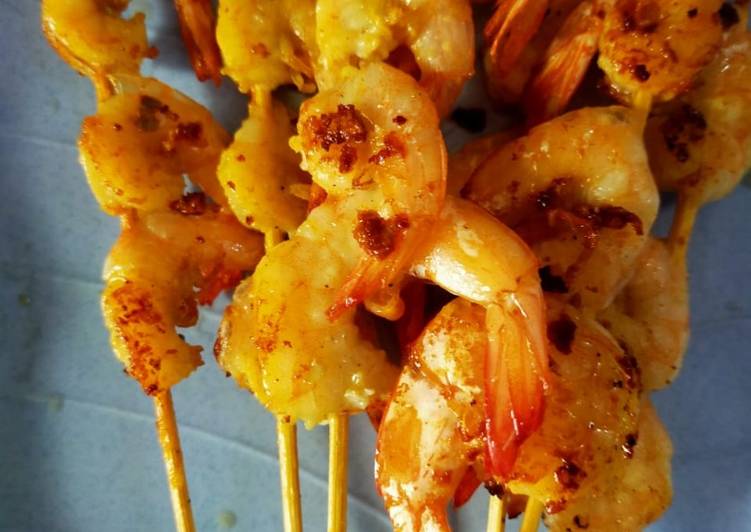 Resep Udang Bakar Bawang Putih Anti Gagal
