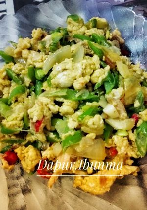 Foto resep Orak arik telur with buncis