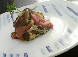 Una foto de Ratatouille sin horno: confit byaldi