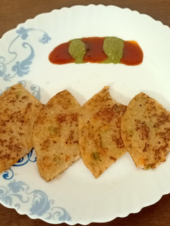 A picture of Bread Uttapam.