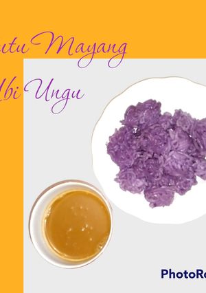 Foto resep Putu Mayang ubi ungu