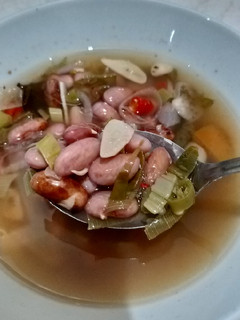 Foto resep Angeun kacang khas Sunda