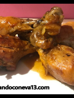 Una foto de Pollo a la coca cola