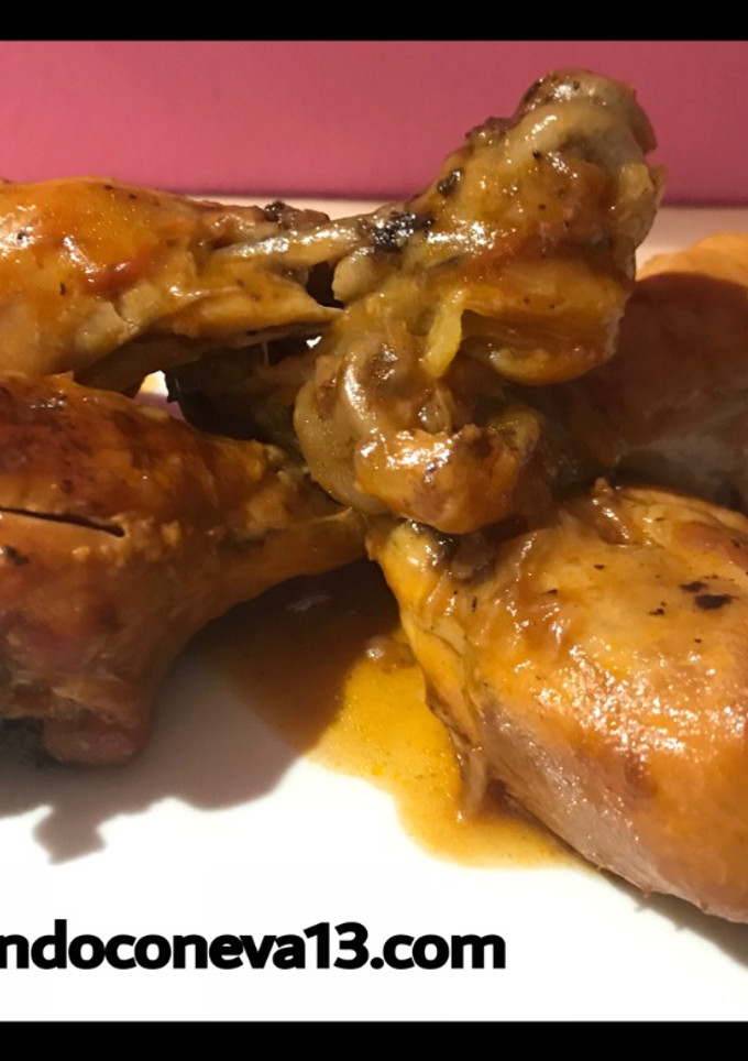 Una foto de Pollo a la coca cola