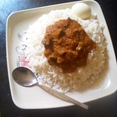 White Rice & Liver Stew A picture of White Rice & Liver Stew.