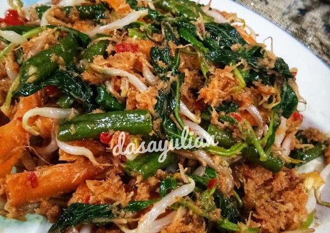 Standar Resep enak buat Urap Sayuran Bumbu Tumis dijamin sempurna