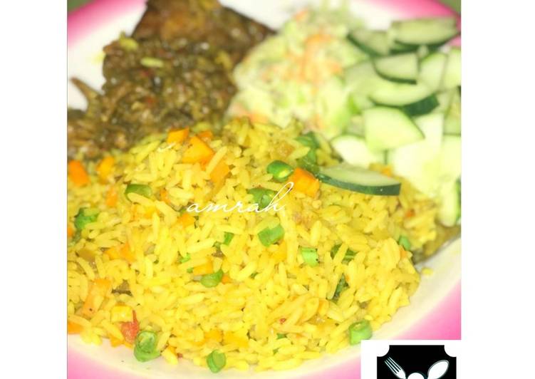 Recipe of Award-winning Yellow jollof rice