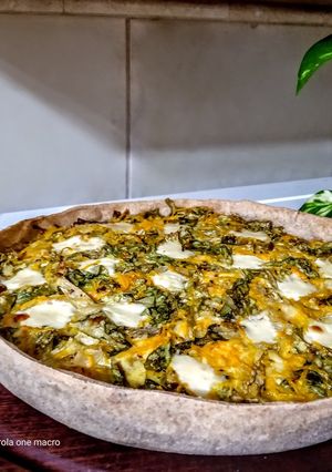 Una foto de Tarta de lechuga y calabaza