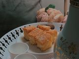 بسبوسة بالجبن والقشطة 🤍