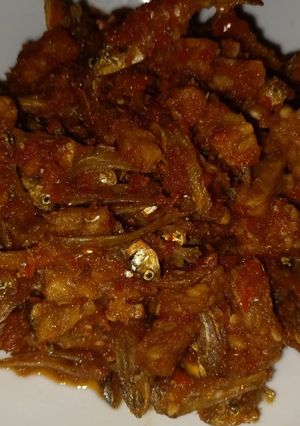 Foto resep 55. Teri jengki tempe balado (Ikan Putih)