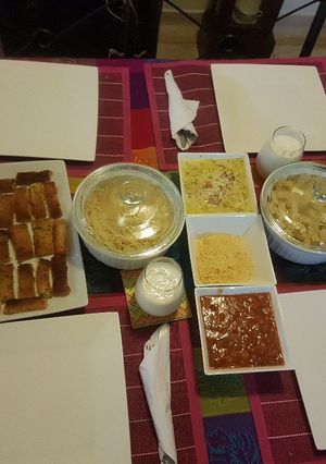 Una foto de Crostini con ajo