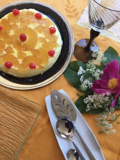 Una foto de Tarta fácil de piña