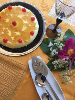Una foto de Tarta fácil de piña