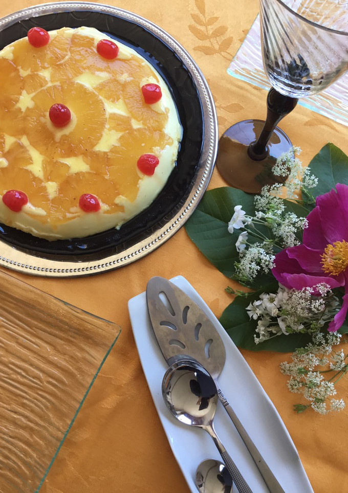 Una foto de Tarta fácil de piña