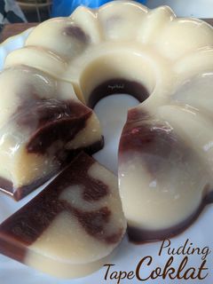 Foto resep Puding Tape Coklat