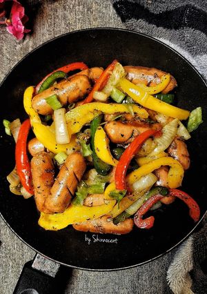 Foto resep Blackpepper Sausage Skillet