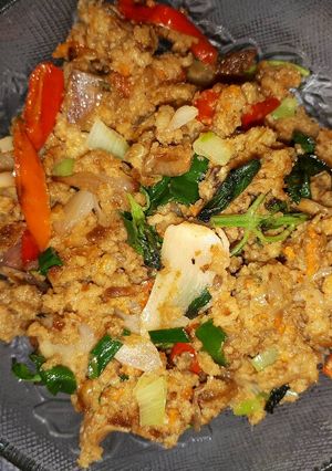 Foto resep Tumis oncom kemangi