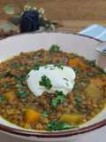 Lentejas con verduras al curry