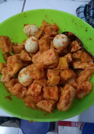 Foto resep Balado Tahu dan Telur puyuh