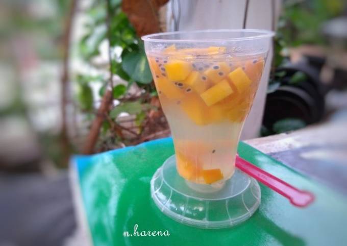 Resep Puding Mangga Selasih Oleh Nharena Cookpad