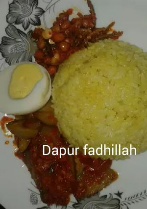 Foto resep Nasi kuning rice cooker