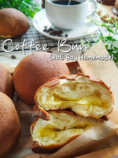 Foto resep Coffee Bun (Roti Boy Homemade)