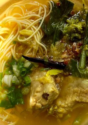 รูปของ ก๋วยเตี๋ยวซุปจอผักกาด🍜🥬🌶️