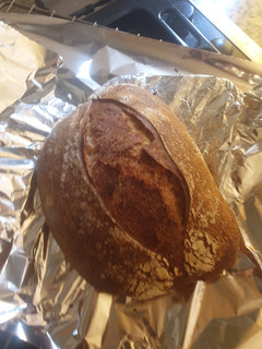 Una foto de Pan con masa madre
