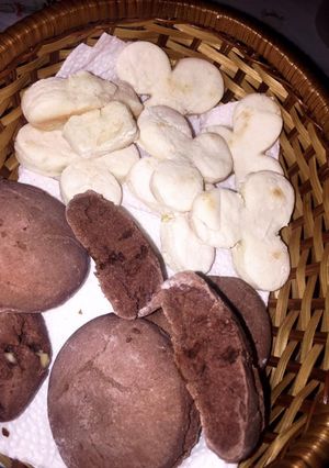 Una foto de Galletitas de chocolate y limón