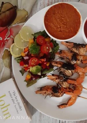 A picture of Grilled / Tandoori Garlic Prawn (Homestyle).
