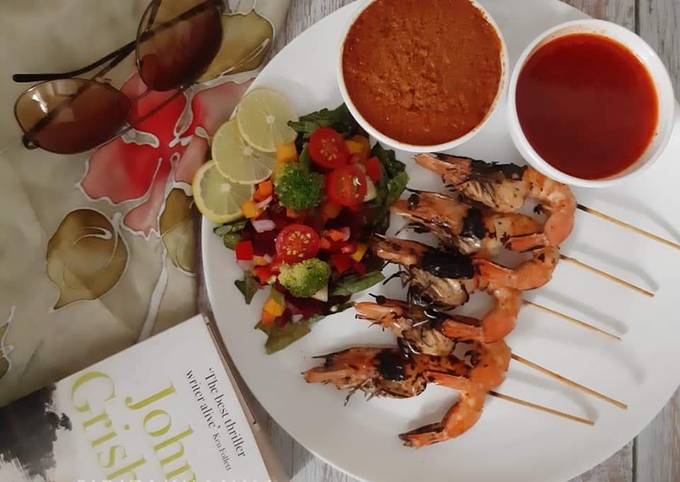 Grilled / Tandoori Garlic Prawn (Homestyle)