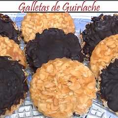 Una foto de Galletas de Guirlache con Chocolate