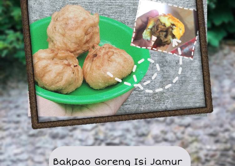 Bakpao Goreng Isi Jamur (Vegetarian Friendly)