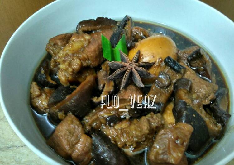 Resep Babi Hong / Babi Kecap ala rice cooker simple😊 Anti Gagal