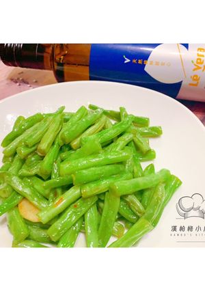 蒜炒四季豆 的食譜成品照片