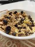 Cereali + mousse alla vaniglia