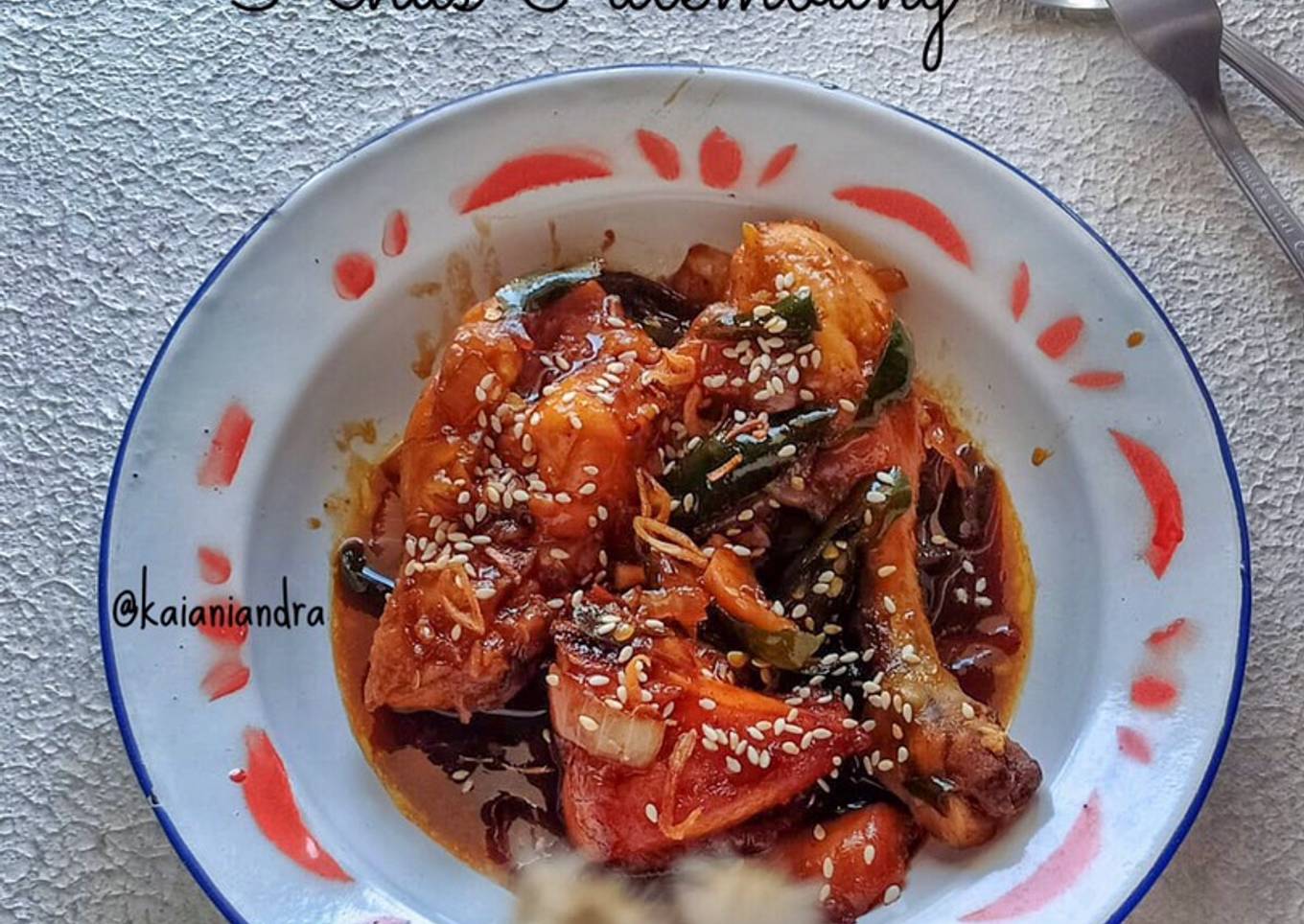 Ayam Kecap Khas Palembang