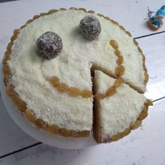 A picture of Coconut cake.