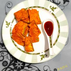 A picture of Eggplant Fritters.