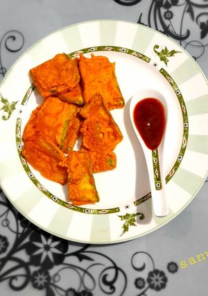 A picture of Eggplant Fritters.