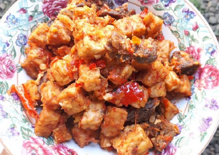 Balado Tempe Daging Empal