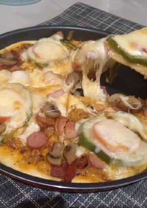 Foto resep Delicious Pizza