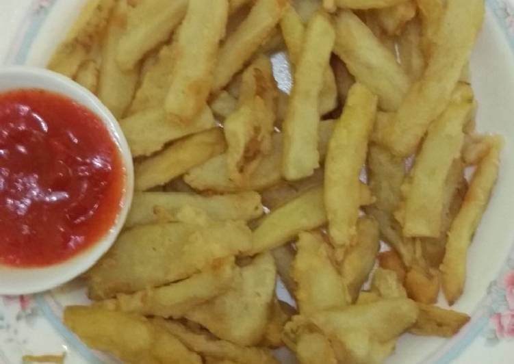 Kentang goreng ala kfc