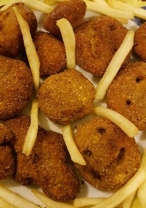صورة لوصفة ناجتس الدجاج