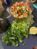 Mexican street tacos from leftovers