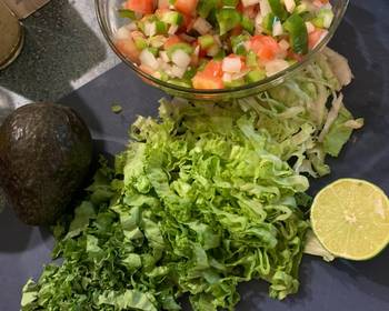 Ultimate, Prepare Mexican street tacos from leftovers Restaurant Style