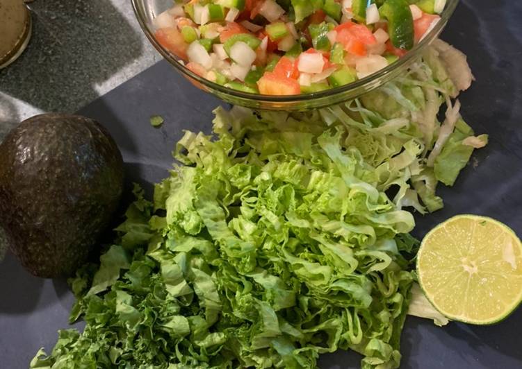 How to Prepare Super Quick Homemade Mexican street tacos from leftovers